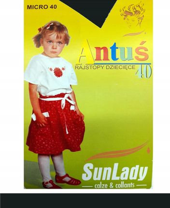 SUN LADY ANTUŚ Rajst. dziec. MF 40den k.: