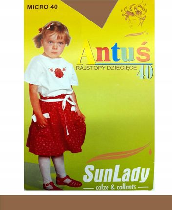 SUN LADY ANTUŚ Rajst. dziec. MF 40den k.: ANTILOPE