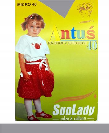 SUN LADY ANTUŚ Rajst. dziec. MF 40den k.: AZZURRO