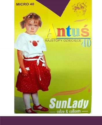 SUN LADY ANTUŚ Rajst. dziec. MF 40den k.: