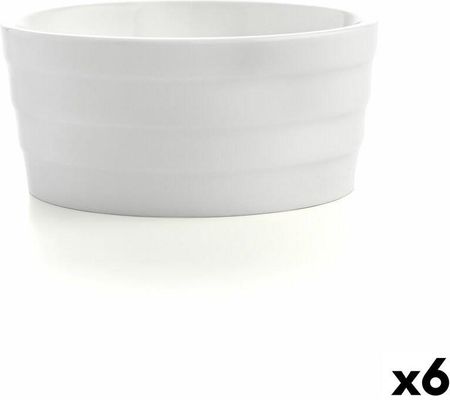 Quid Miska Select Ceramika Biały 7,7Cm 6Szt. (S2704525)