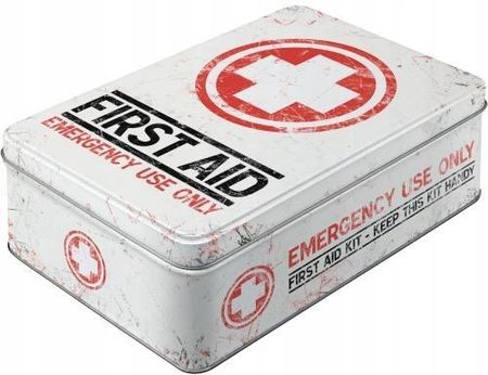 Nostalgic Art Puszka Płaska First Aid Kit Apteczka