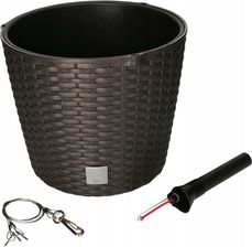 Doniczka Donica Wisząca Rattan System Nawadniania