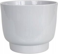 Zdjęcie Osłonka Ceramiczna Na Doniczkę Jasno Grafitowa 24cm - Chojnów