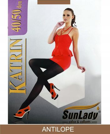 SUN LADY KATRIN rajstopy 40/50 DEN k.:antilope