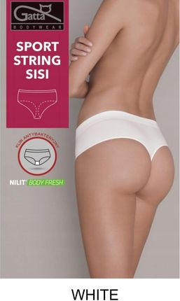 GATTA Majtki SP.String Sisi XL/White