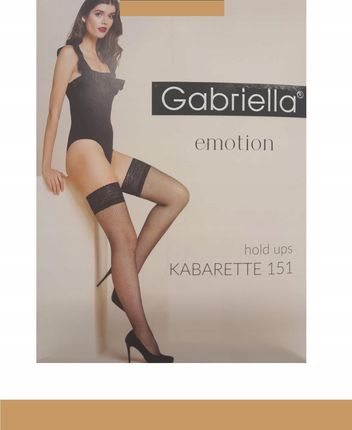 GABRIELLA 151 Pończochy sam. kabarette k.:BEIGE