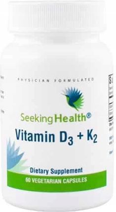 Seeking Health Vitamin D3 K2 60kaps