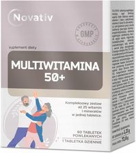 Zdjęcie Medicinae Novativ Multiwitamina 50+ 60tabl Powlekanych - Susz