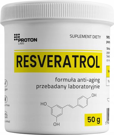 Protonlabs Resveratrol 99% Czysty Proszek 50g