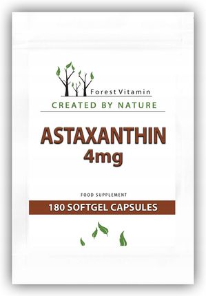 Forest Vitamin Astaksantyna Naturalna 180Kaps.