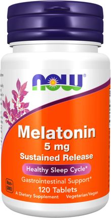 Now Foods Malatonina 5 Mg 120tabl