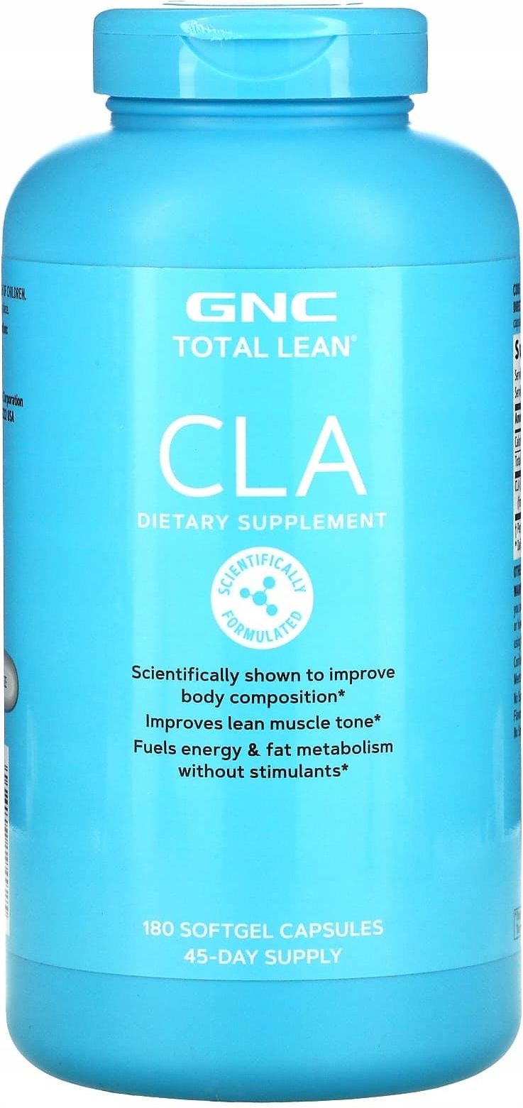 Gnc Total Lean Cla 180Kaps. Opinie i ceny na Ceneo.pl