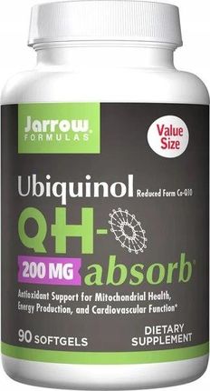 Now Foods Jarrow Formulas Ubiquinol Qh Absorb 200Mg 90Kaps