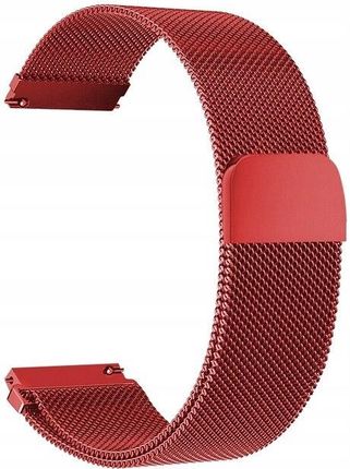 Huawei Watch Gt2 Gt 2 42mm Pasek Stalowy 20mm Czerwony