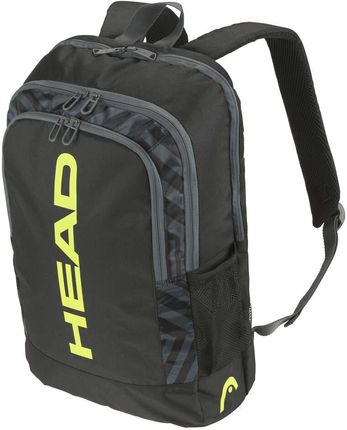 Head Base Backpack 17L Black Neon Yellow Plecak 261433BKNY