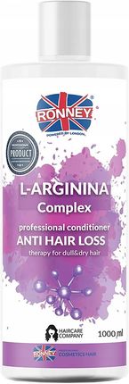 RONNEY L-Arginina Odżywka przeciw wypadaniu do włosów delikatnych, 1000ml