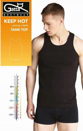 GATTA Tank Top Men Keep Hot k.:Black r.:L