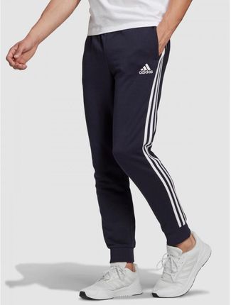 Męskie Spodnie Adidas Bawełniane Granatowe