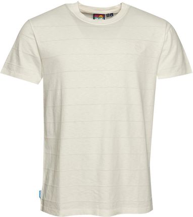 Męska Koszulka z krótkim rękawem Superdry Organic Cotton Vintage Texture T-Shirt M1011570Au4Y – Biały