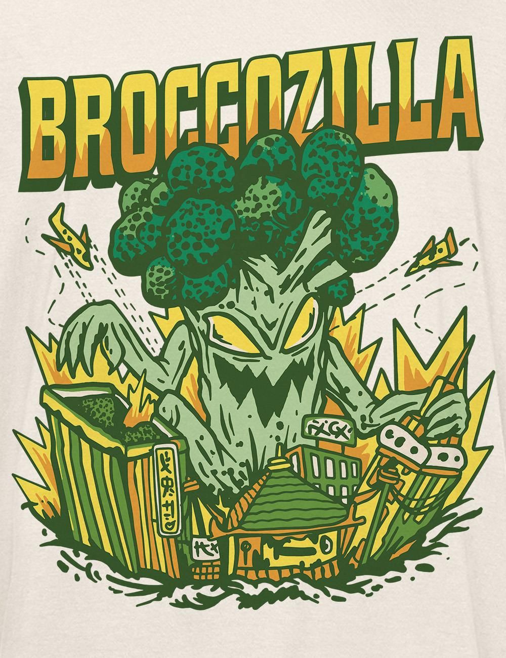 BROCCOZILLA koszulka męska off white XL - Ceny i opinie - Ceneo.pl