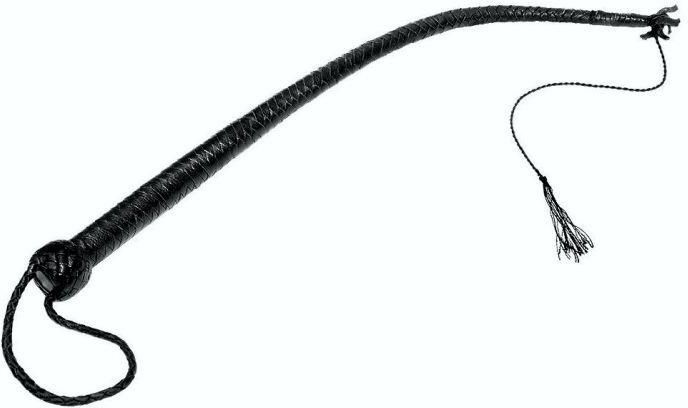 Anita Berg Bat pejcz bicz ze skóry skórzany 60 cm Dyscyplina (ABA1001