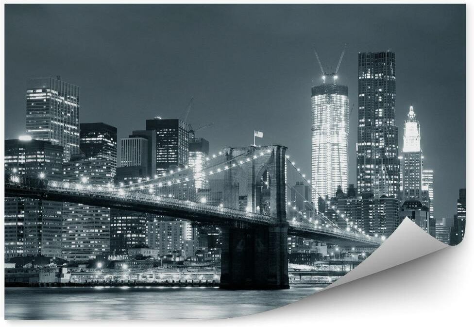 Fototapety Pl New York City Brooklyn Bridge 250x250cm Magicstick FTNW39647168 Opinie I Ceny Na