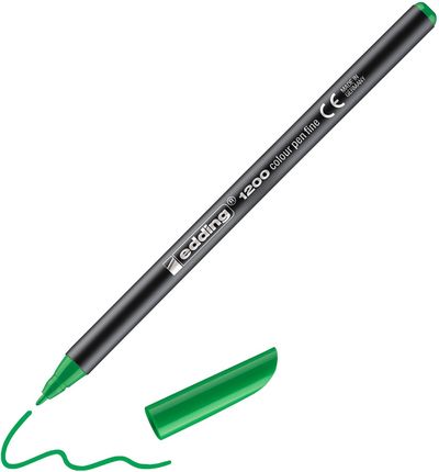 Edding Pisak Z Cienką Końcówką E-1200 1Mm Zielony Neonowy