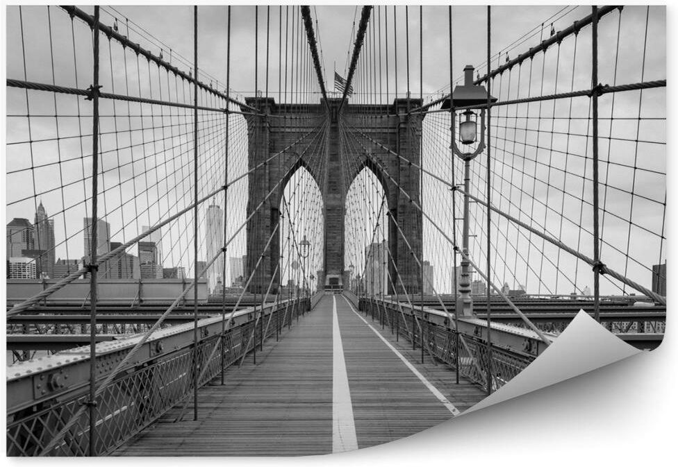 Fototapety Pl Brooklyn Bridge Nowy Jork Usa X Cm Magicstick Ftnw Opinie I Ceny