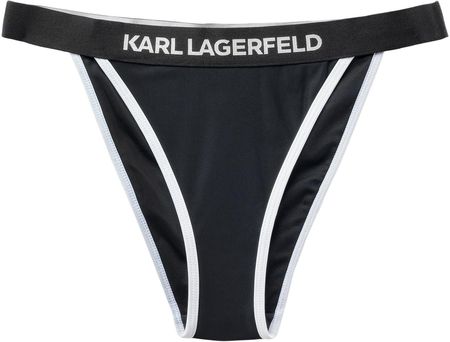 Damski Dół stroju kąpielowego Karl Lagerfeld Bikini Bottoms W/ Logo Elastic 230W2235-999 – Czarny