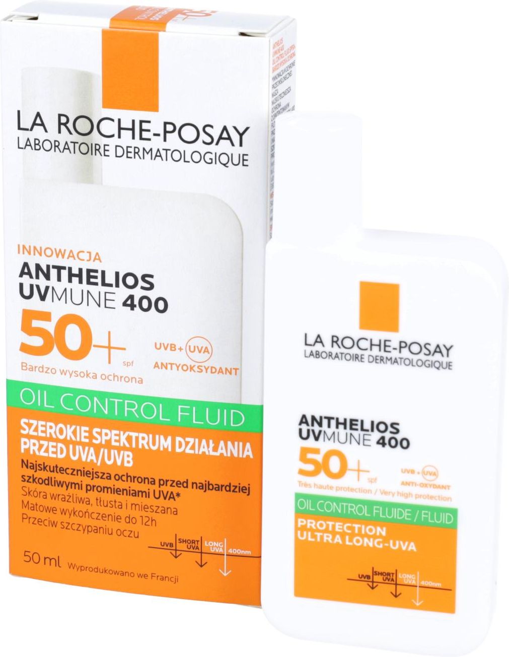 La Roche Posay Anthelios Uvmune 400 Oil Control Fluid Spf50 50ml 
