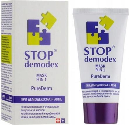 Stop Demodex Pure Derm Maseczka 9W1 50 ml