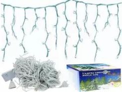 Zdjęcie Sople lampki 300LED kurtyny świetlne Biały Zimny - Jeziorany