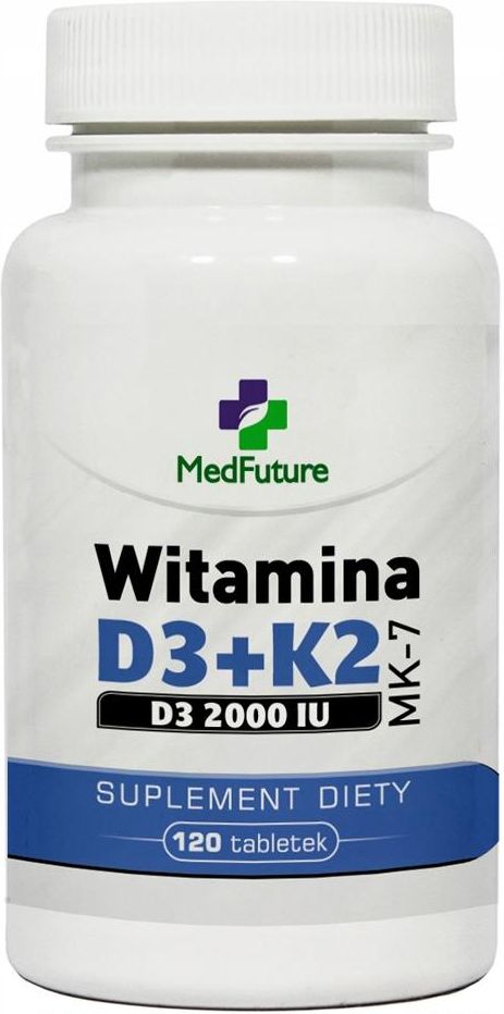 Medfuture Witamina D3 +K2 MK 7 100mcg 2000IU 360 Tabl. - Opinie I Ceny ...