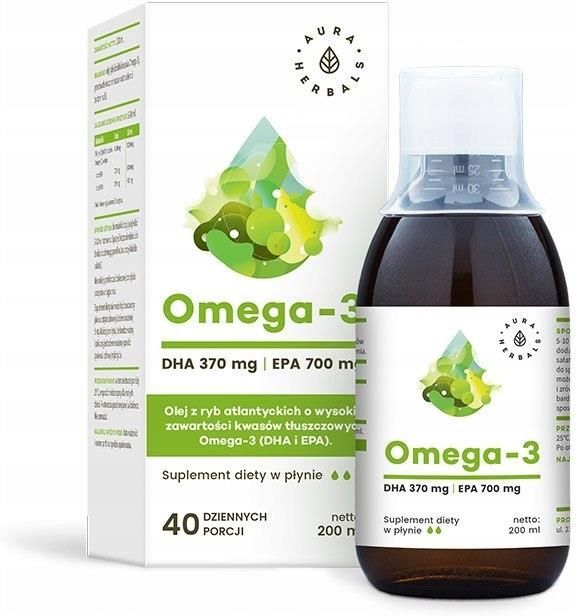 Aura Herbals Omega 3 370 Dha I 700 Epa W P ynie 200 Ml Opinie I Ceny aura-herbals-omega-3-370-dha-i-700-epa-w-p-ynie-200-ml-opinie-i-ceny
