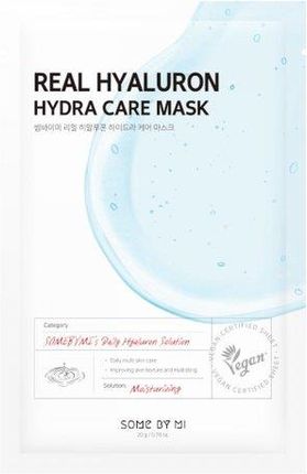Some By Mi Real Hyaluron Hydra Care Mask Maska Nawilżająca 20 g