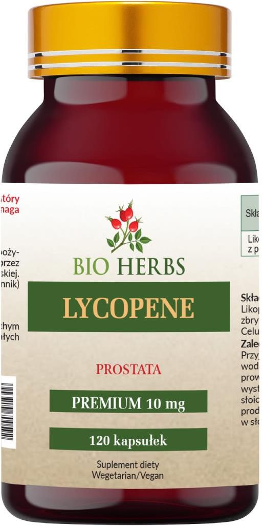 BIO HERBS Lycopene 10mg 120kaps Opinie i ceny na Ceneo.pl