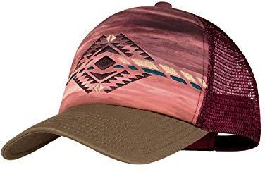 Buff Unisex – czapka Sykora Trucker Cap, Maroon, L/XL