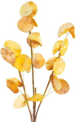 Eurofirany Sztuczny Kwiat Dekoracyjny Eukaliptus Flore Pomarańczowy X6 86939