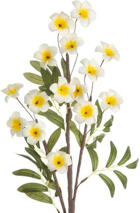 Eurofirany Sztuczny Kwiat Dekoracyjny Jaśmin Flore Biały X6 86974