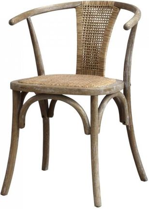 Krzesło Drewniane Z Plecionką Bratto 2 Szt. 19512