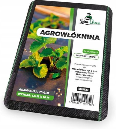 Mocna Agrowłóknina Agrotkanina 70G/M2 1,6x10M