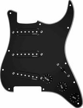 Fishman Fluence Single Width Loaded Pickguard Strat Czarny