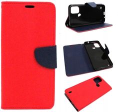 Gsm Hurt Etui Do Nokia C21 Plus Ta-1424 Fancy Diary Czerwon