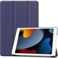 Bizon Etui Case Tab Croc Do Apple Ipad 9/8/7 10.2 2021/2020/2019, Granatowe