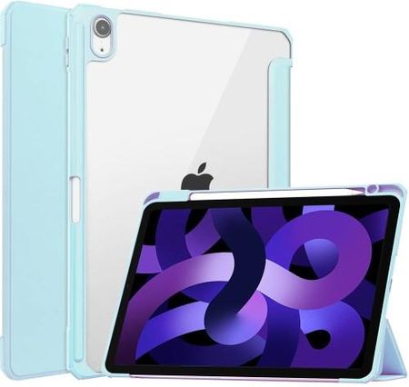 Bizon Etui Case Tab Clear Matt Do Apple Ipad Air 5 / 4 Pro 11 2018, Błękitne