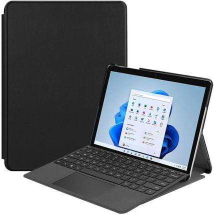 Bizon Etui Case Tab Croc Do Microsoft Surface Go 3 / Go 2 Go, Czarne