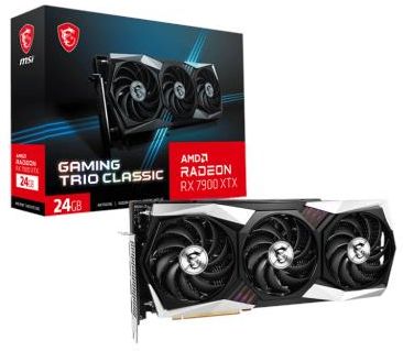 MSI Radeon RX 7900 XTX GAMING TRIO CLASSIC 24GB GDDR6