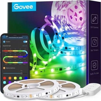 Govee Taśma LED RGBIC Bluetooth 2x5 10m H6126