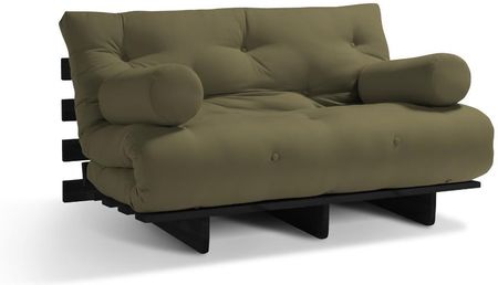 Sofa Futon Latex Black z funkcją spania 160x200 - Pascall Kolor